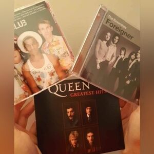 Queen, Foreigner, and Culture Club CD Lot